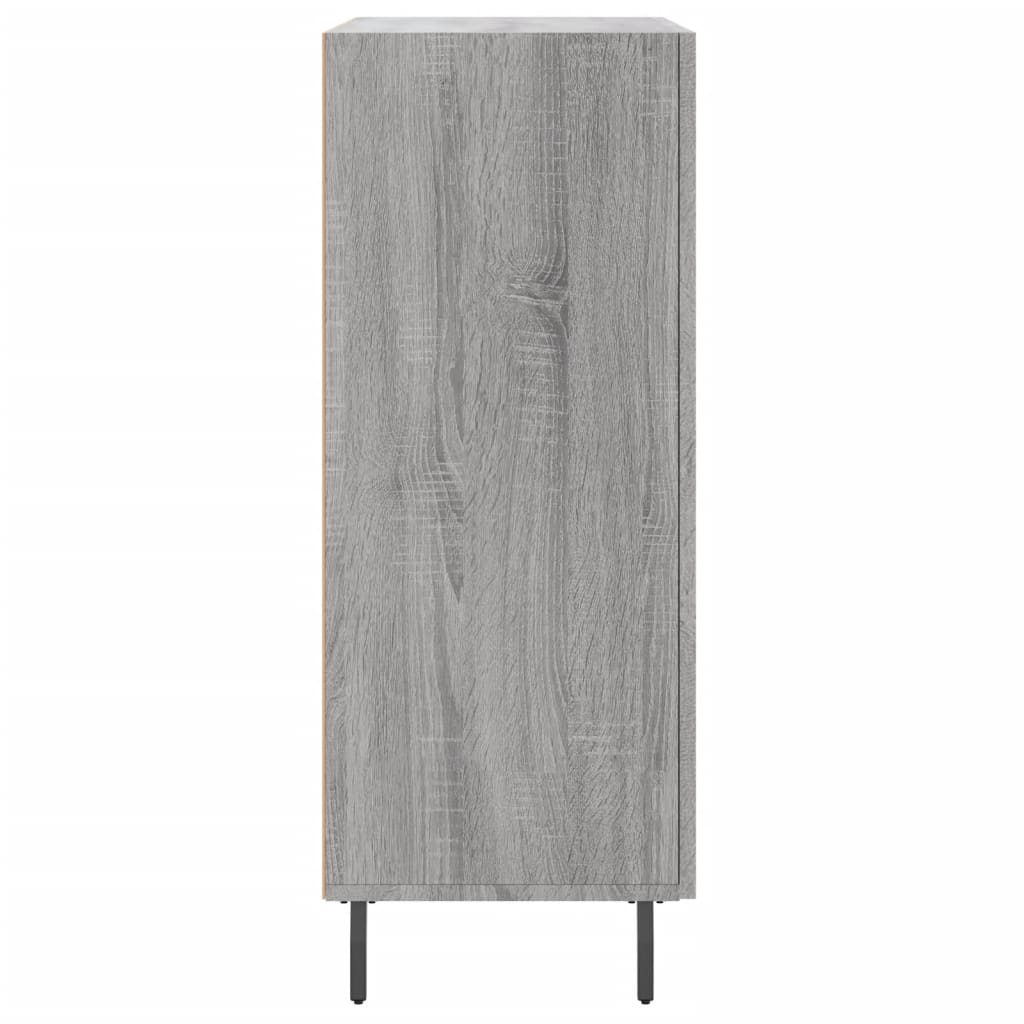 Sideboard Grau Sonoma 69,5x34x90 cm Holzwerkstoff