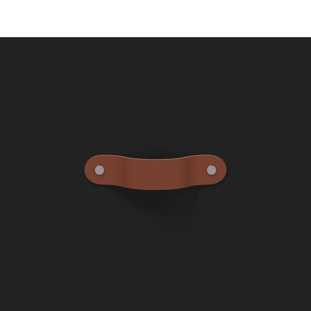 Sideboard Schwarz 69,5x34x90 cm Holzwerkstoff