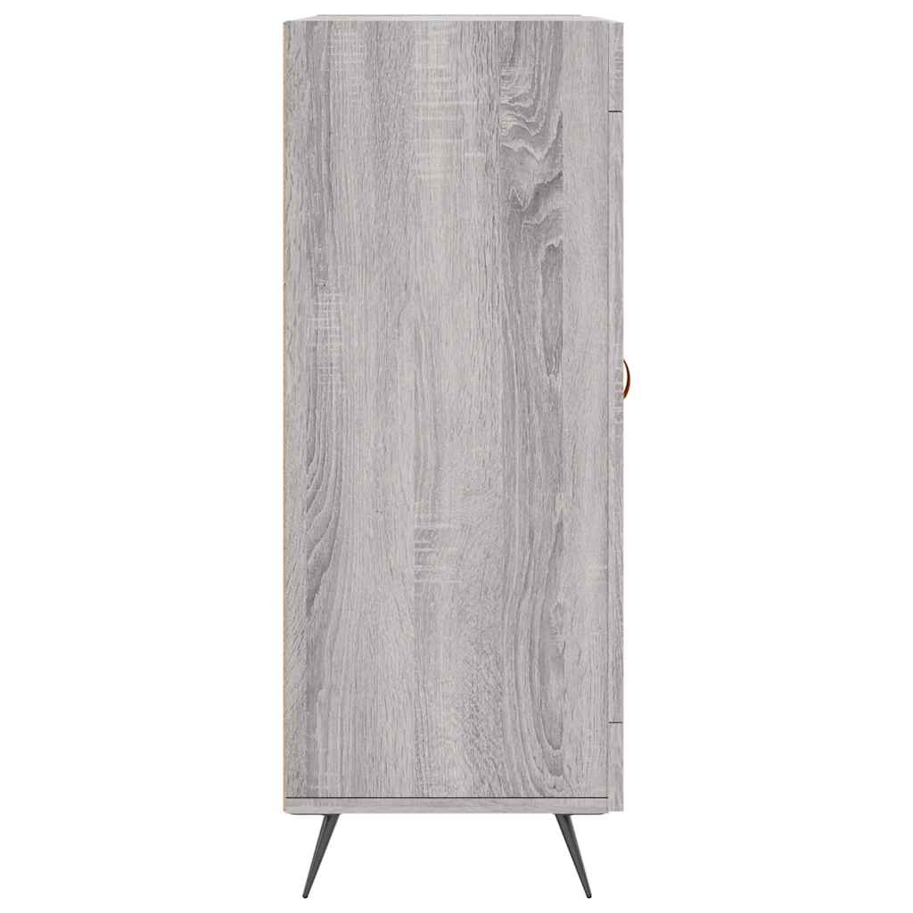 Sideboard Grau Sonoma 69,5x34x90 cm Holzwerkstoff