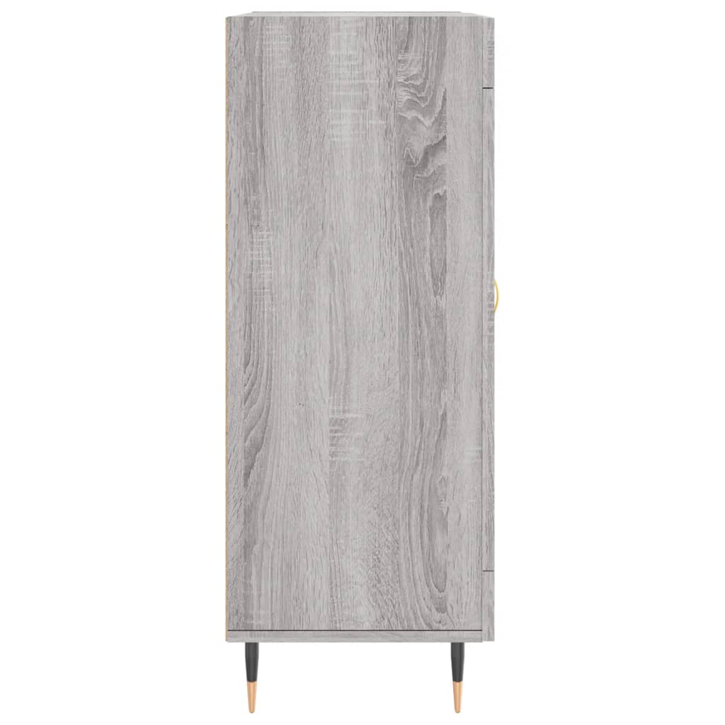 Sideboard Grau Sonoma 69,5x34x90 cm Holzwerkstoff