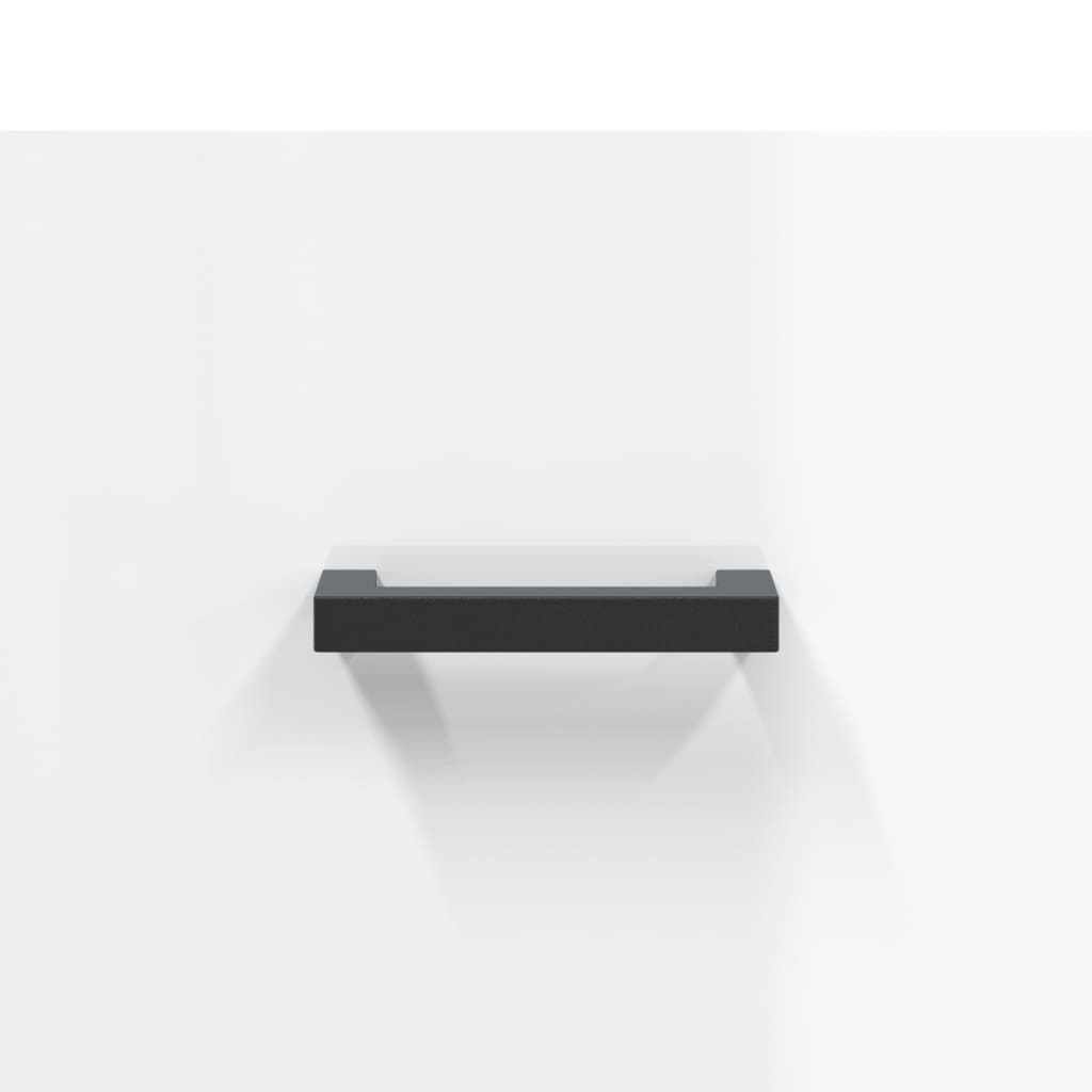 Sideboard Hochglanz-Weiß 69,5x34x90 cm Holzwerkstoff