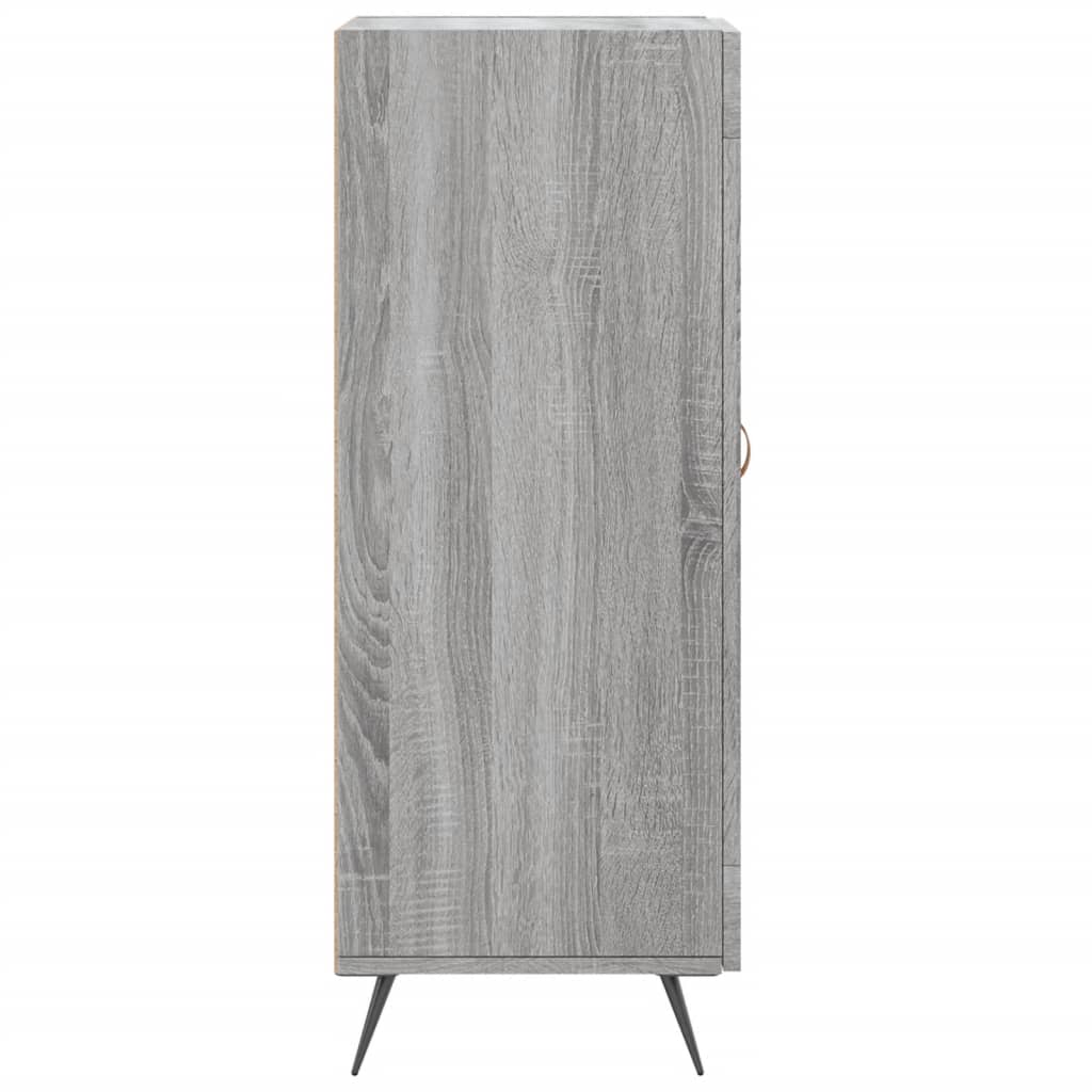 Sideboard Grau Sonoma 34,5x34x90 cm Holzwerkstoff