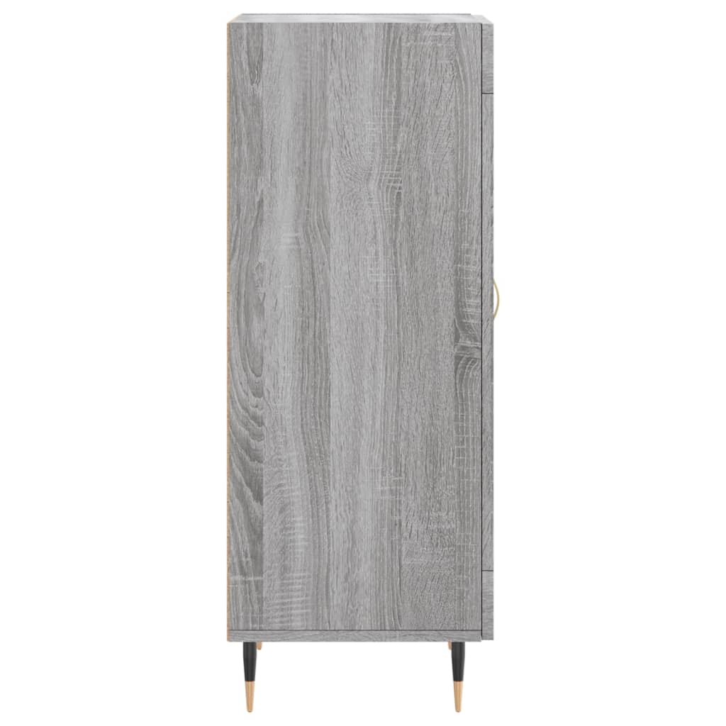 Sideboard Grau Sonoma 34,5x34x90 cm Holzwerkstoff
