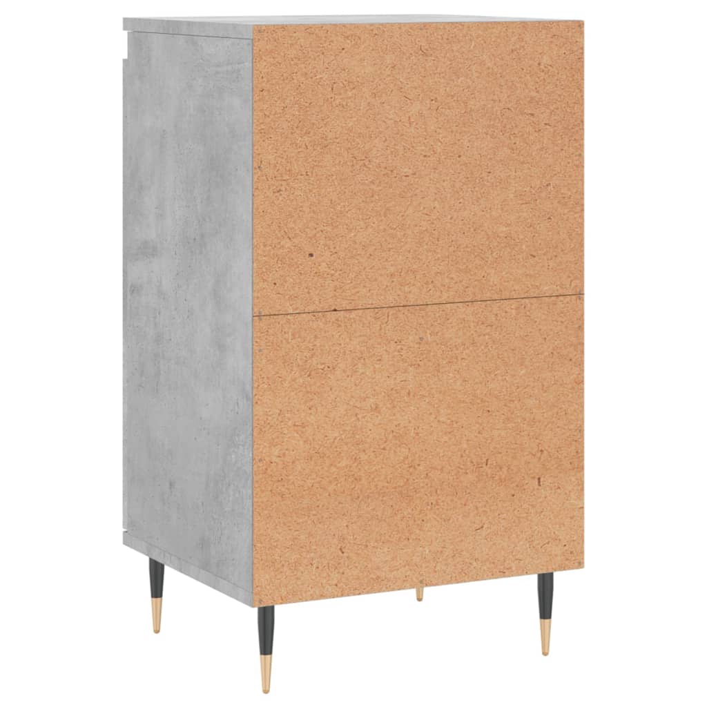Sideboard Betongrau 40x35x70 cm Holzwerkstoff