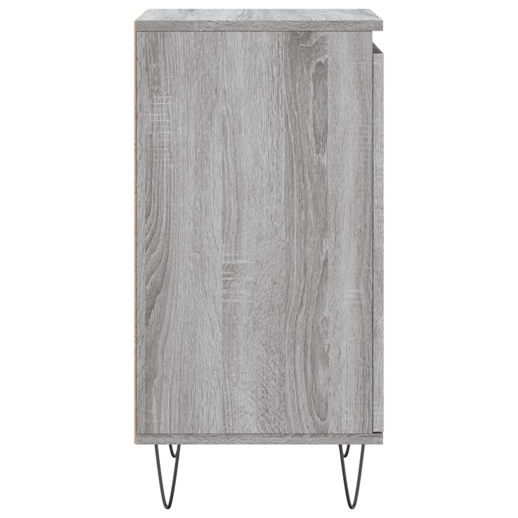 Sideboard Grau Sonoma 40x35x70 cm Holzwerkstoff