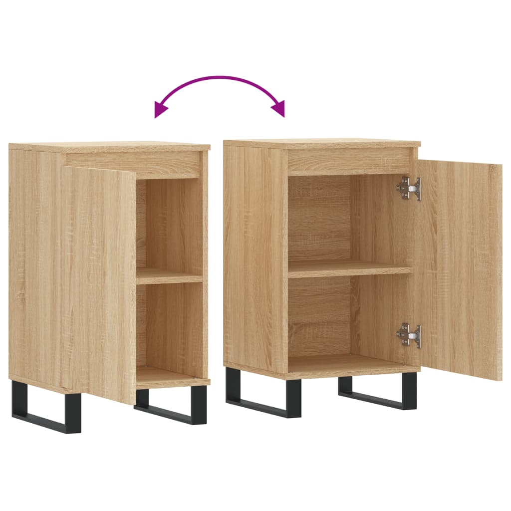 Sideboard Sonoma-Eiche 40x35x70 cm Holzwerkstoff