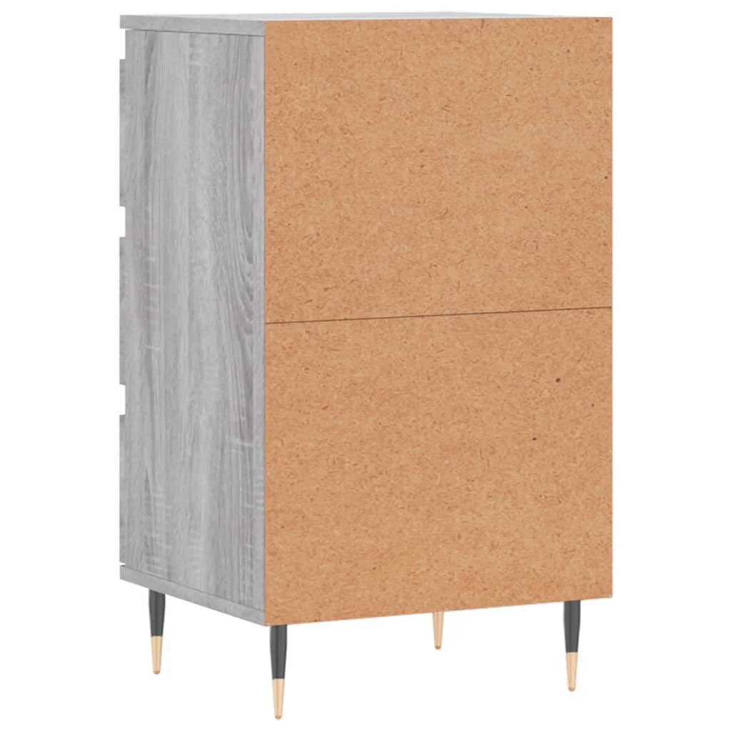 Sideboard Grau Sonoma 40x35x70 cm Holzwerkstoff