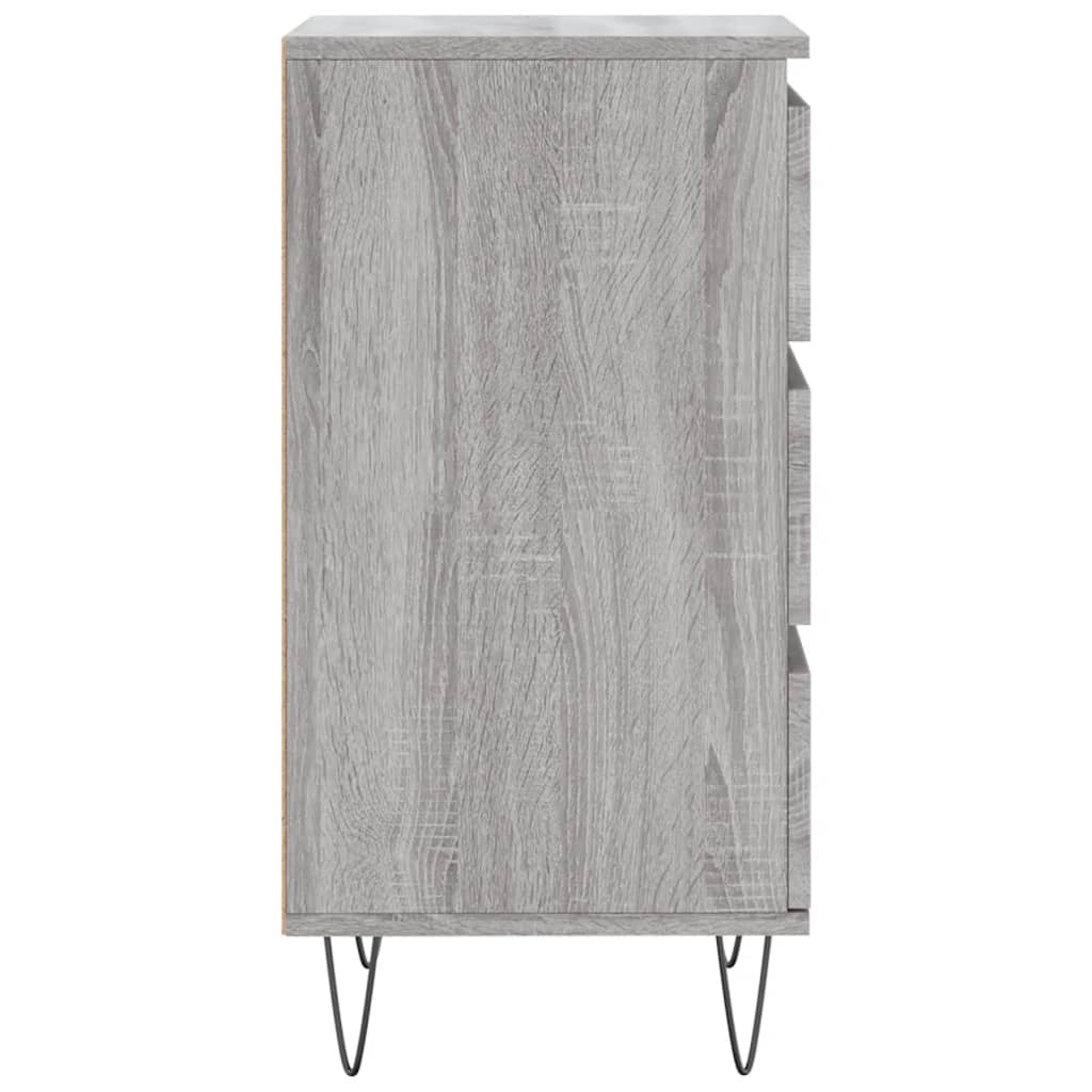 Sideboard Grau Sonoma 40x35x70 cm Holzwerkstoff