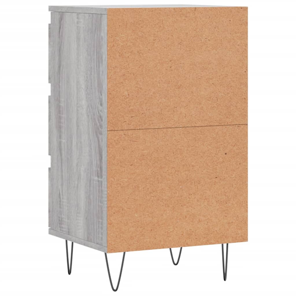 Sideboard Grau Sonoma 40x35x70 cm Holzwerkstoff