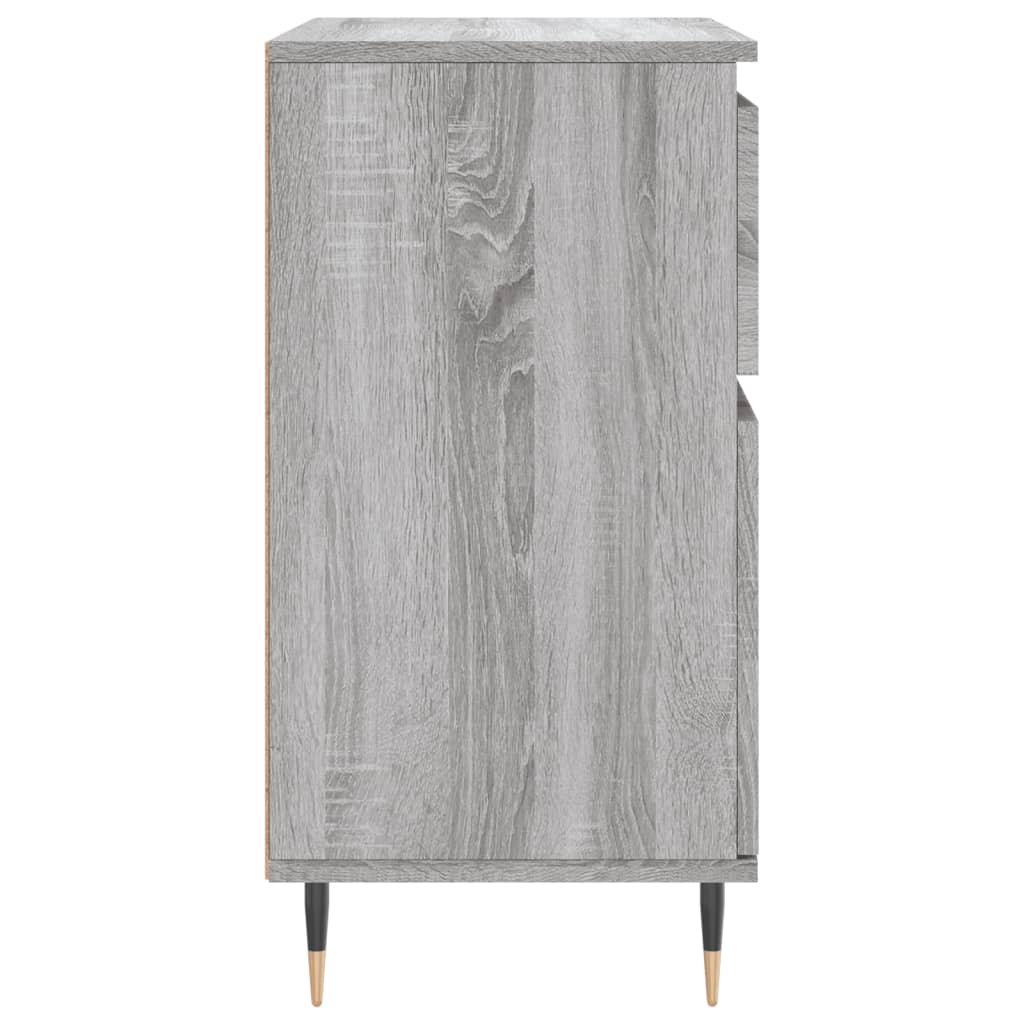 Sideboard Grau Sonoma 60x35x70 cm Holzwerkstoff