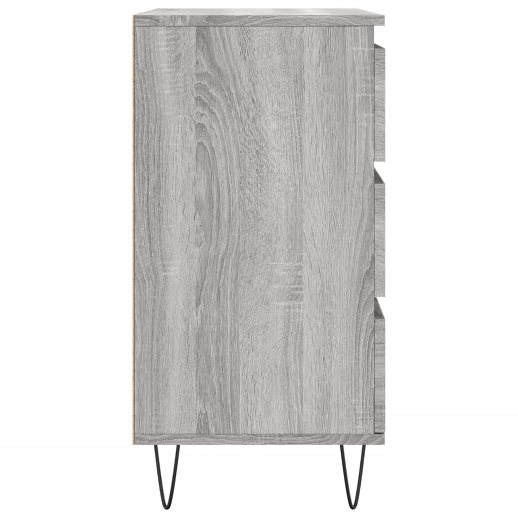 Sideboard Grau Sonoma 60x35x70 cm Holzwerkstoff