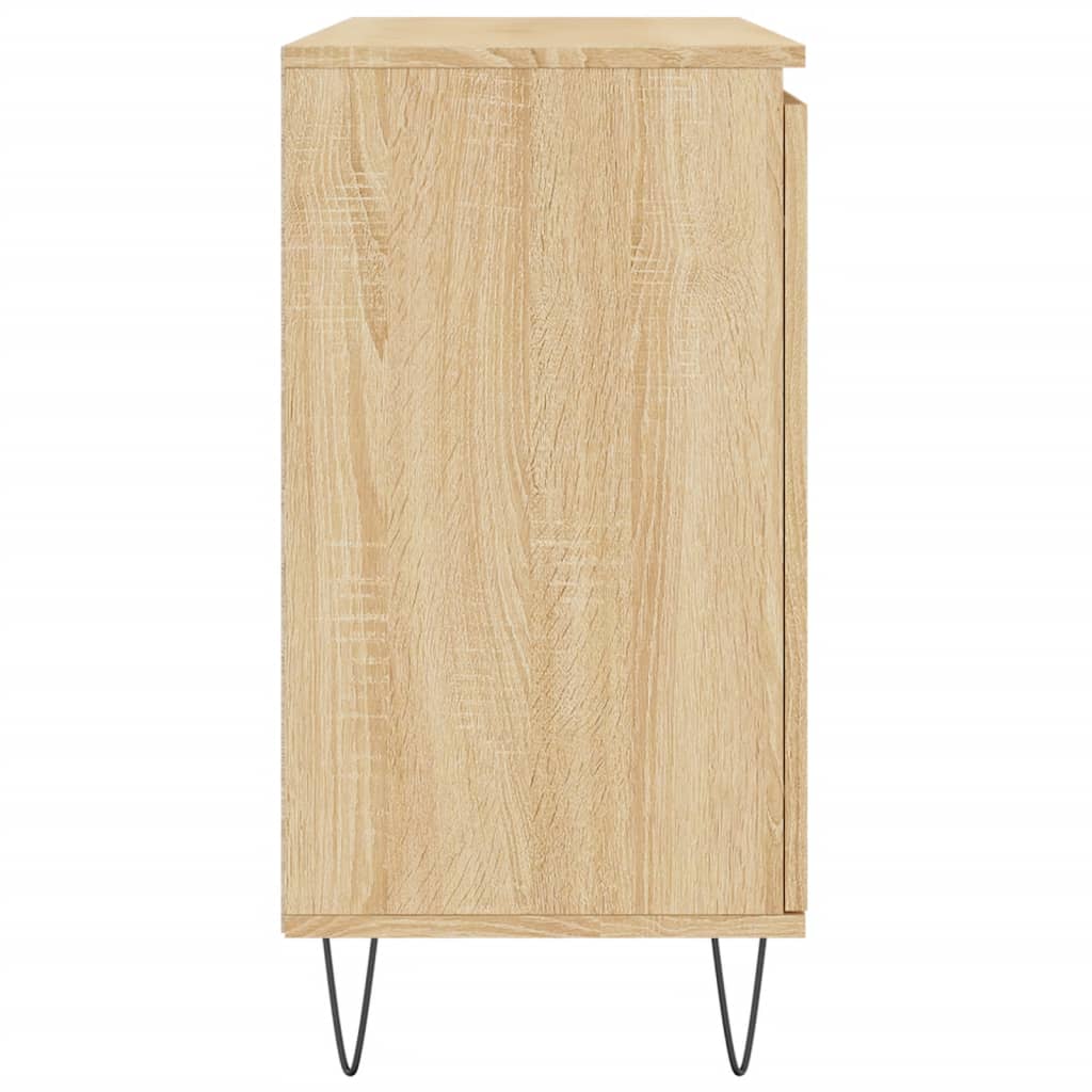 Sideboard Sonoma-Eiche 104x35x70 cm Holzwerkstoff