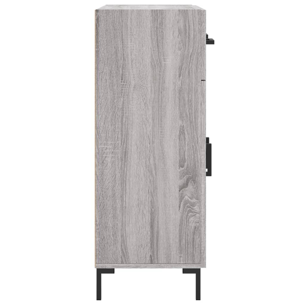 Sideboard Grau Sonoma 69,5x34x90 cm Holzwerkstoff