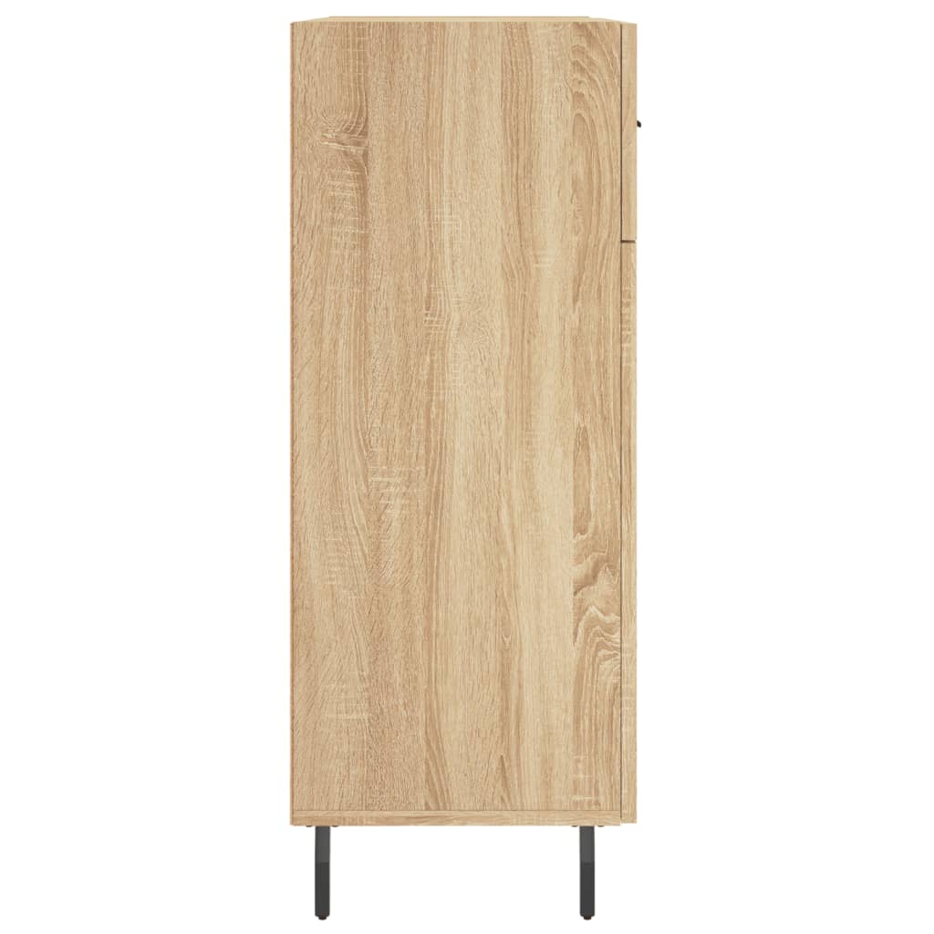 Sideboard Sonoma-Eiche 69,5x34x90 cm Holzwerkstoff