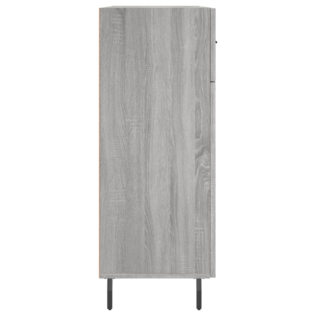 Sideboard Grau Sonoma 69,5x34x90 cm Holzwerkstoff