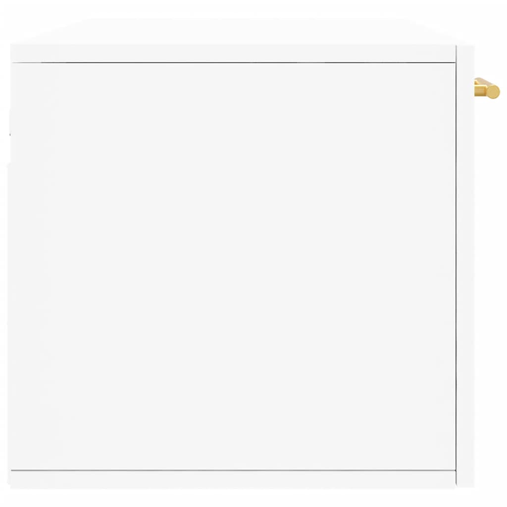 Wandschrank Weiß 100x36,5x35 cm Holzwerkstoff
