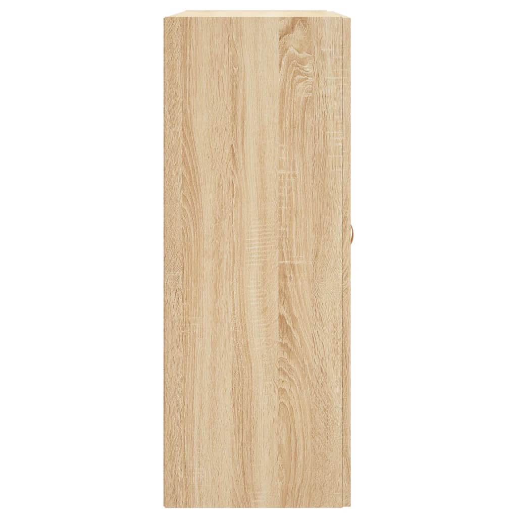 Wandschrank Sonoma-Eiche 69,5x34x90 cm Holzwerkstoff