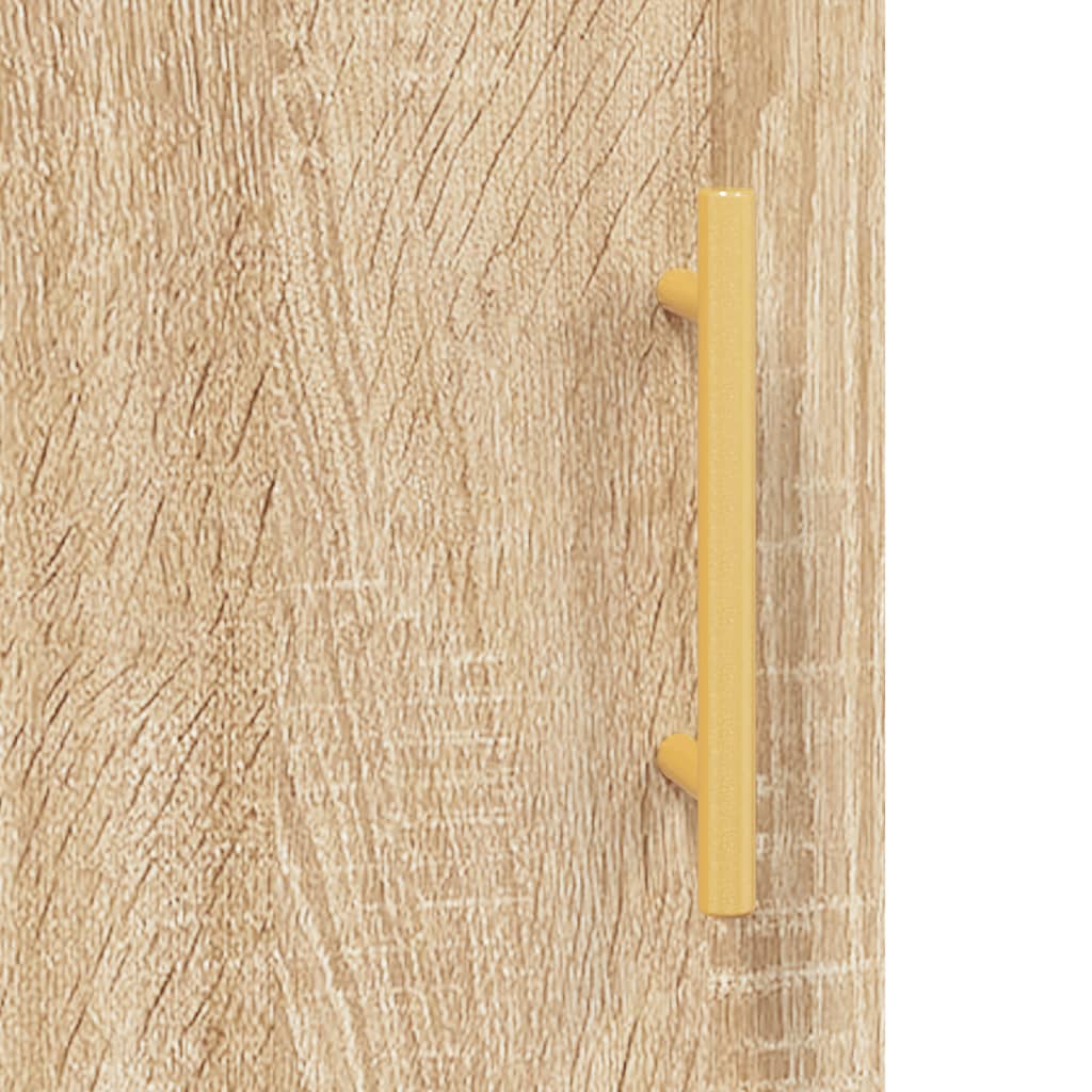 Wandschrank Sonoma-Eiche 69,5x34x90 cm Holzwerkstoff