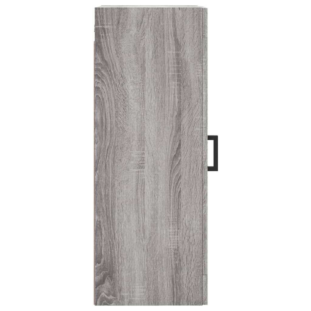 Wandschrank Grau Sonoma 34,5x34x90 cm Holzwerkstoff