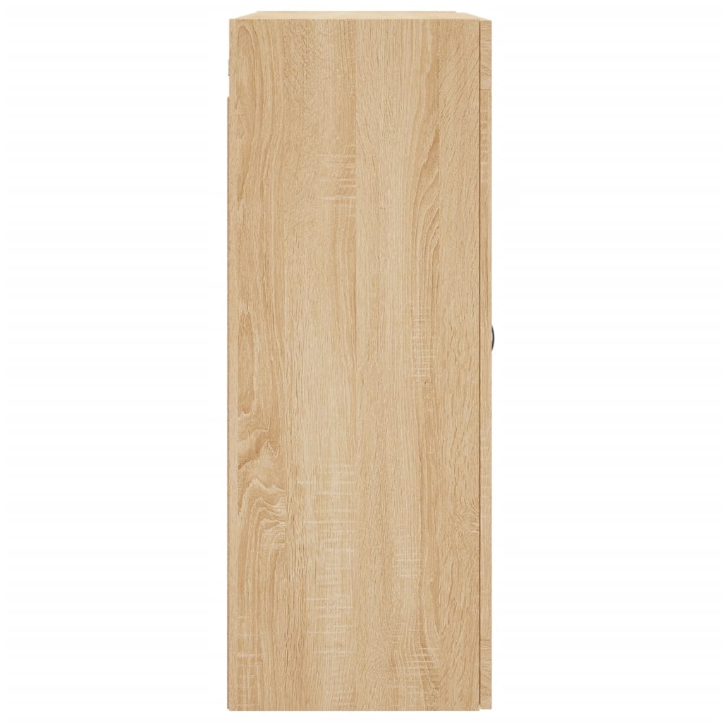 Wandschrank Sonoma-Eiche 69,5x34x90 cm Holzwerkstoff