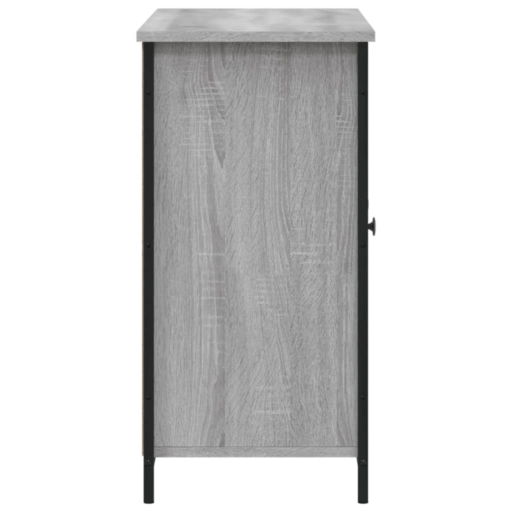 Sideboard Grau Sonoma 100x35x70 cm Holzwerkstoff