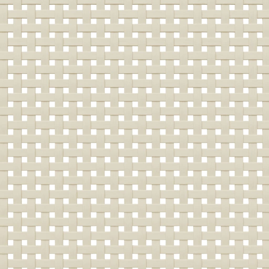 Sideboard SENJA Rattan-Optik Braun 112x40x80 cm Kiefernholz