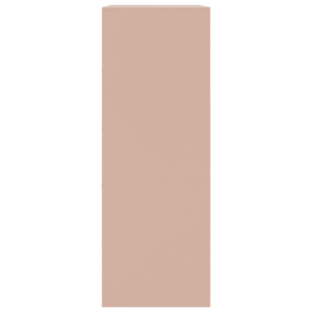 Sideboard Rosa 67x39x107 cm Stahl