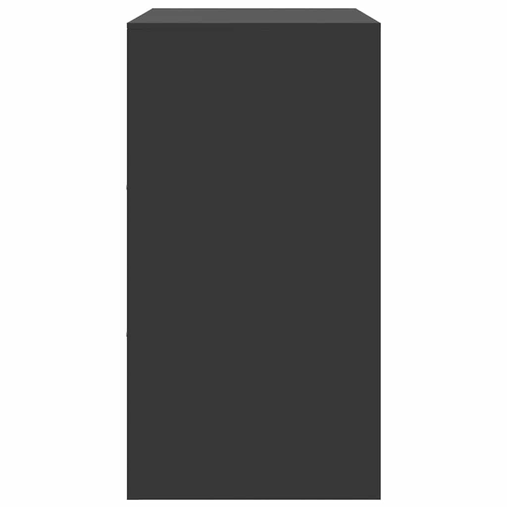 Sideboard Schwarz 67x39x73 cm Stahl