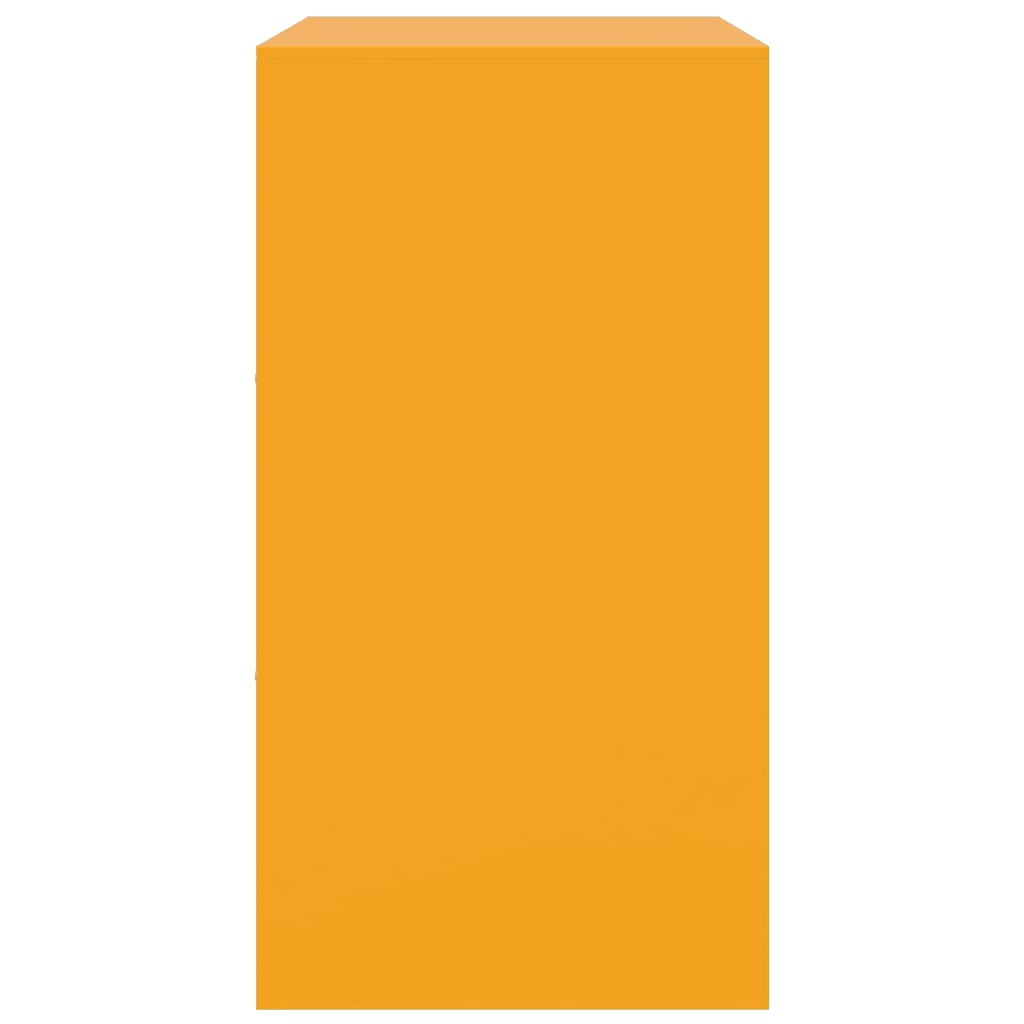 Sideboard Senfgelb 67x39x73 cm Stahl