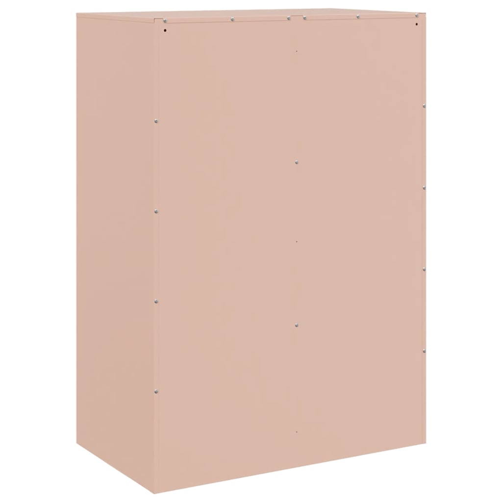 Highboard Rosa 67x39x95 cm Stahl