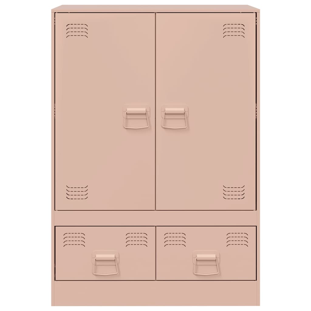 Highboard Rosa 67x39x95 cm Stahl