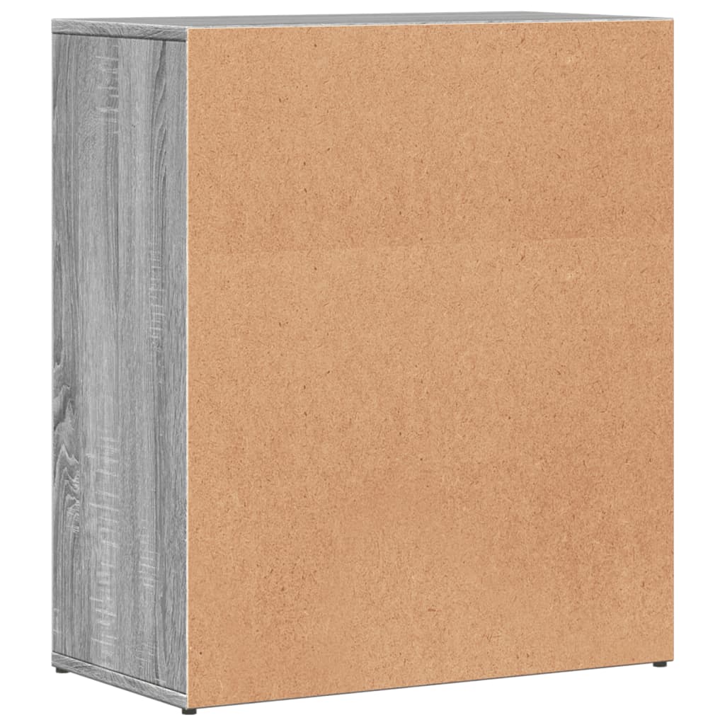 Sideboard Grau Sonoma-Eiche 60x31x70 cm Holzwerkstoff