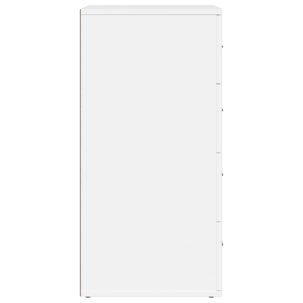 Sideboard Weiß 60x39x80 cm Holzwerkstoff