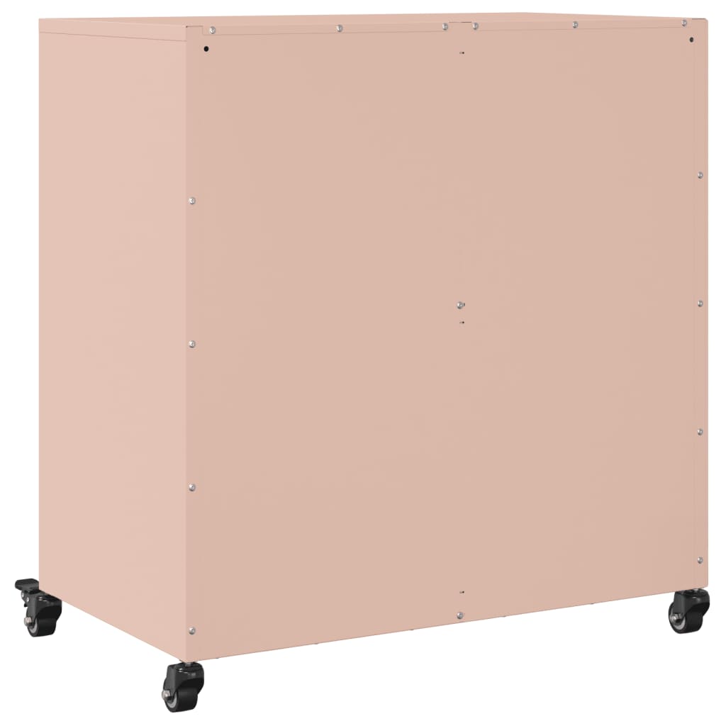 Sideboard Rosa 68x39x72 cm Stahl
