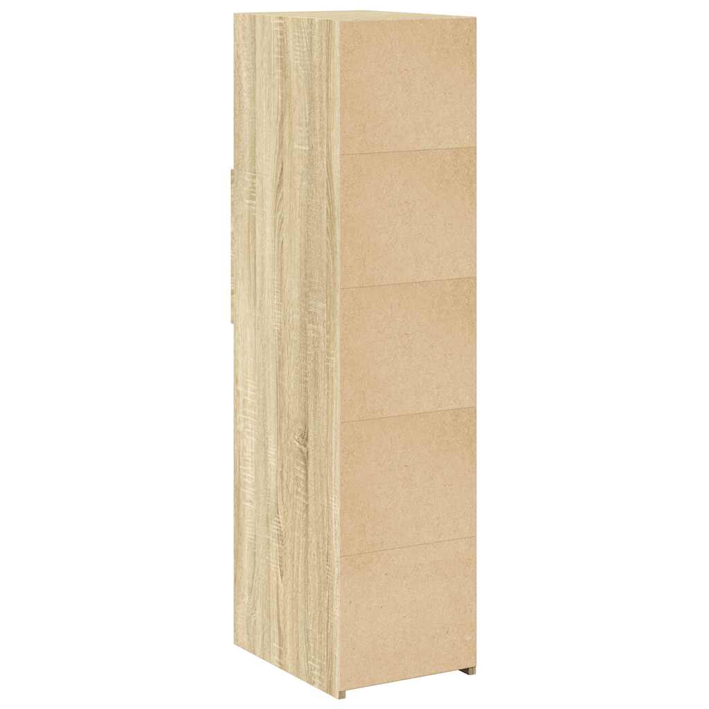 Highboard Sonoma-Eiche 30x42,5x124 cm Holzwerkstoff