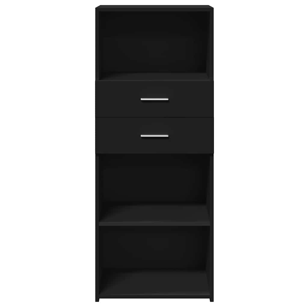 Highboard Schwarz 50x42,5x124 cm Holzwerkstoff