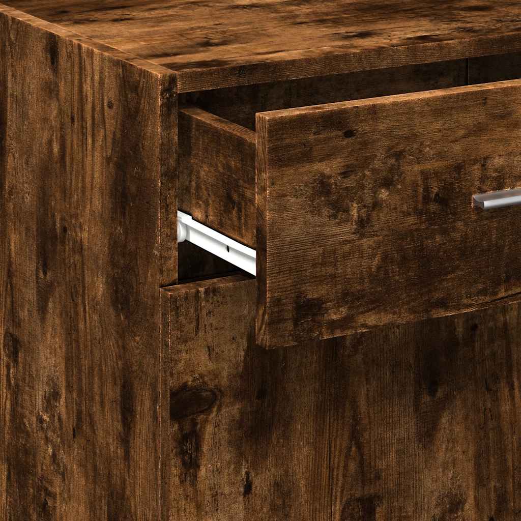 Sideboard Räuchereiche 45x42,5x93 cm Holzwerkstoff