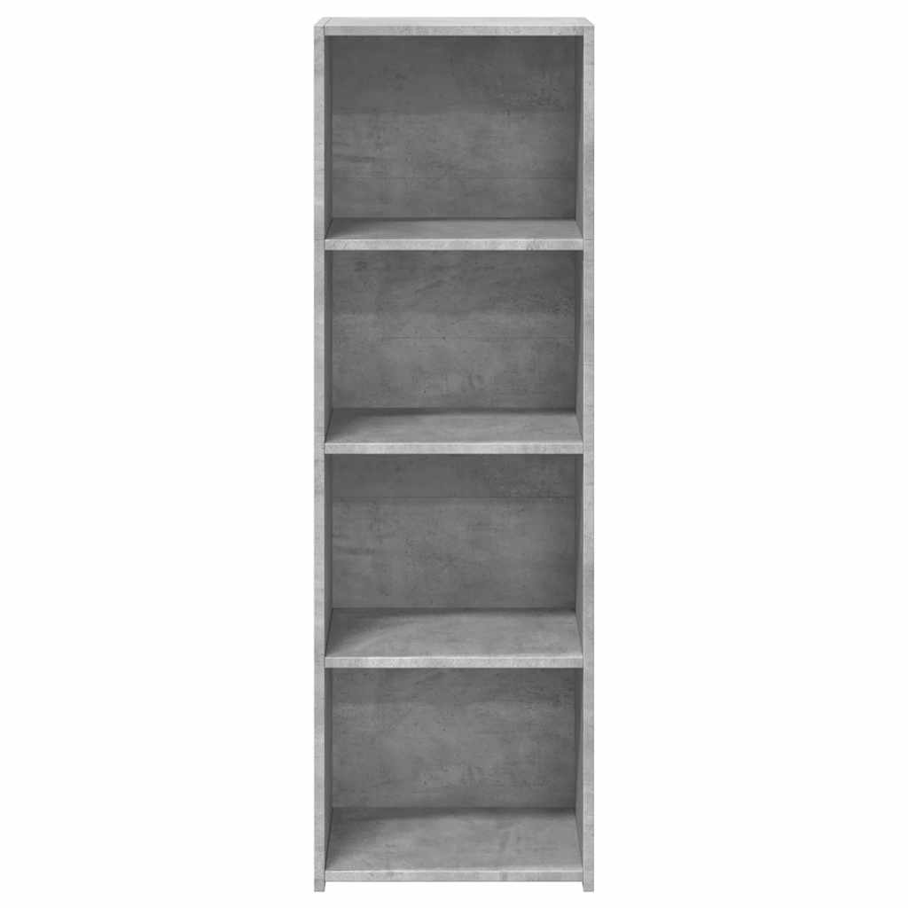 Highboard Betongrau 40x41x124 cm Holzwerkstoff