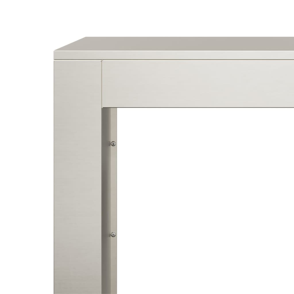 Brennholzregal 60x40x60 cm Wetterfester Stahl