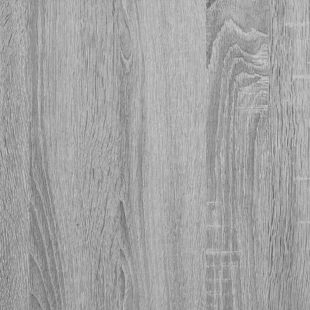 Schreibtisch Grau Sonoma 91 x 50 x 149 cm Holzwerkstoff