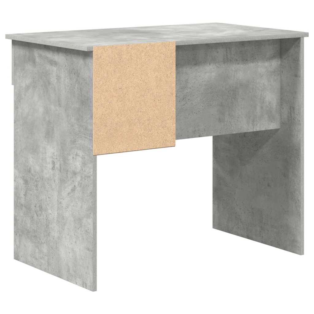 Schreibtisch Betongrau 90 x 49,5 x 75 cm Holzwerkstoff
