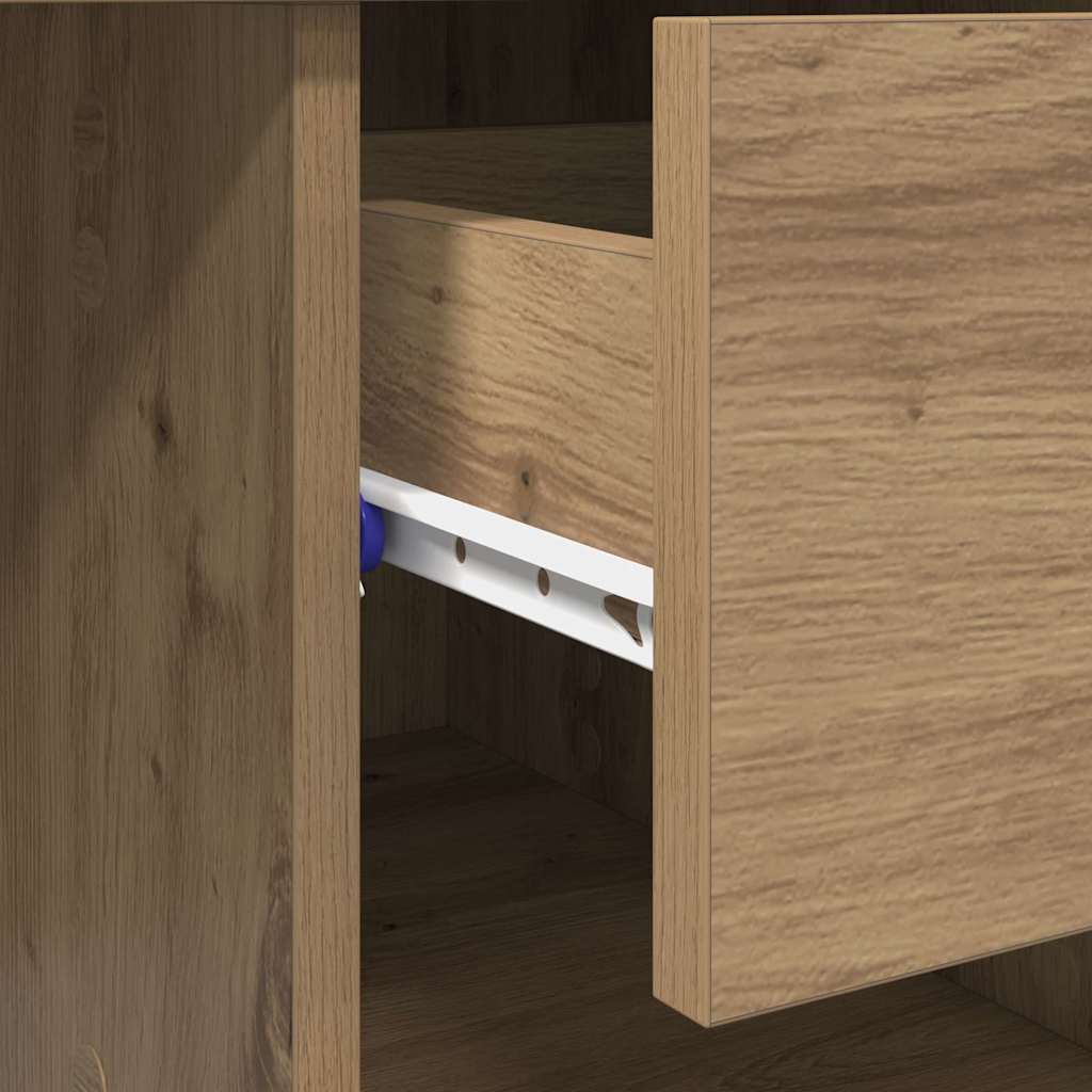 Schreibtisch Artisan-Eiche 90 x 49,5 x 75 cm Holzwerkstoff