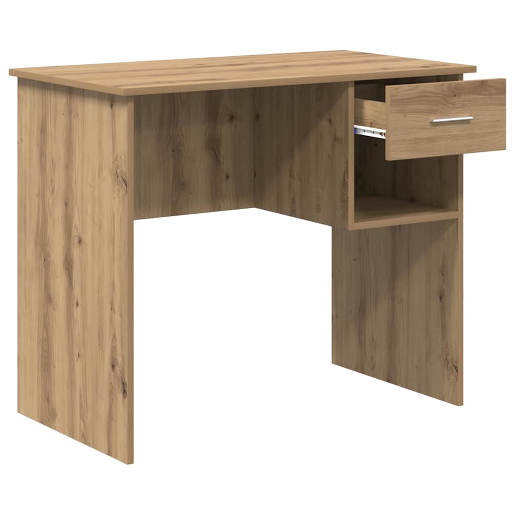 Schreibtisch Artisan-Eiche 90 x 49,5 x 75 cm Holzwerkstoff