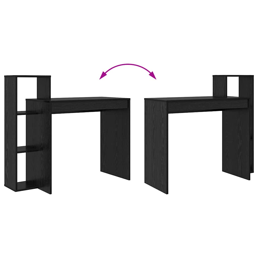 Schreibtisch Schwarze Eiche 100 x 40 x 90 cm Holzwerkstoff