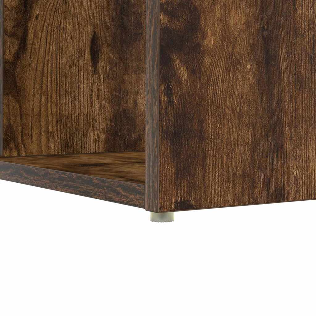 Tisch mit Regal Räuchereiche 108 x 55 x 103,5 cm Holzwerkstoff