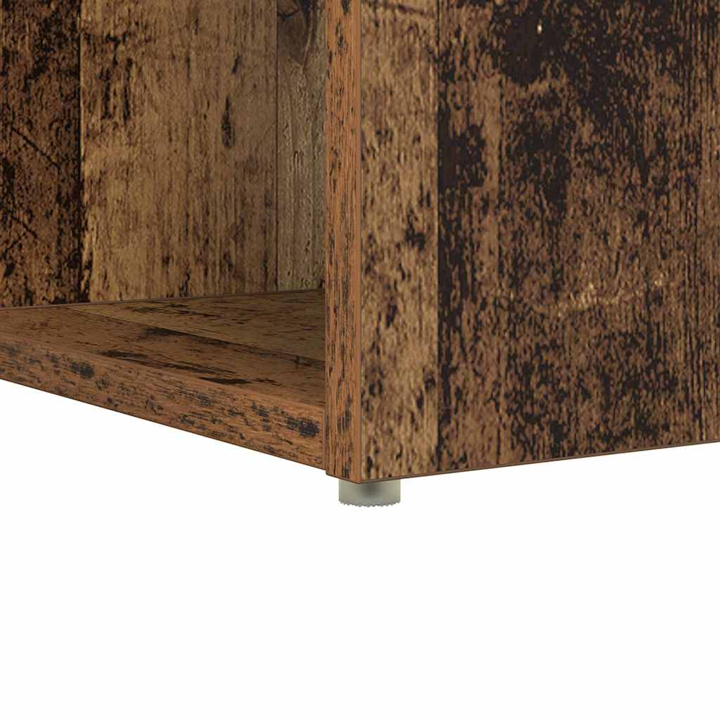 Tisch mit Regal Altholz 108 x 55 x 103,5 cm Holzwerkstoff
