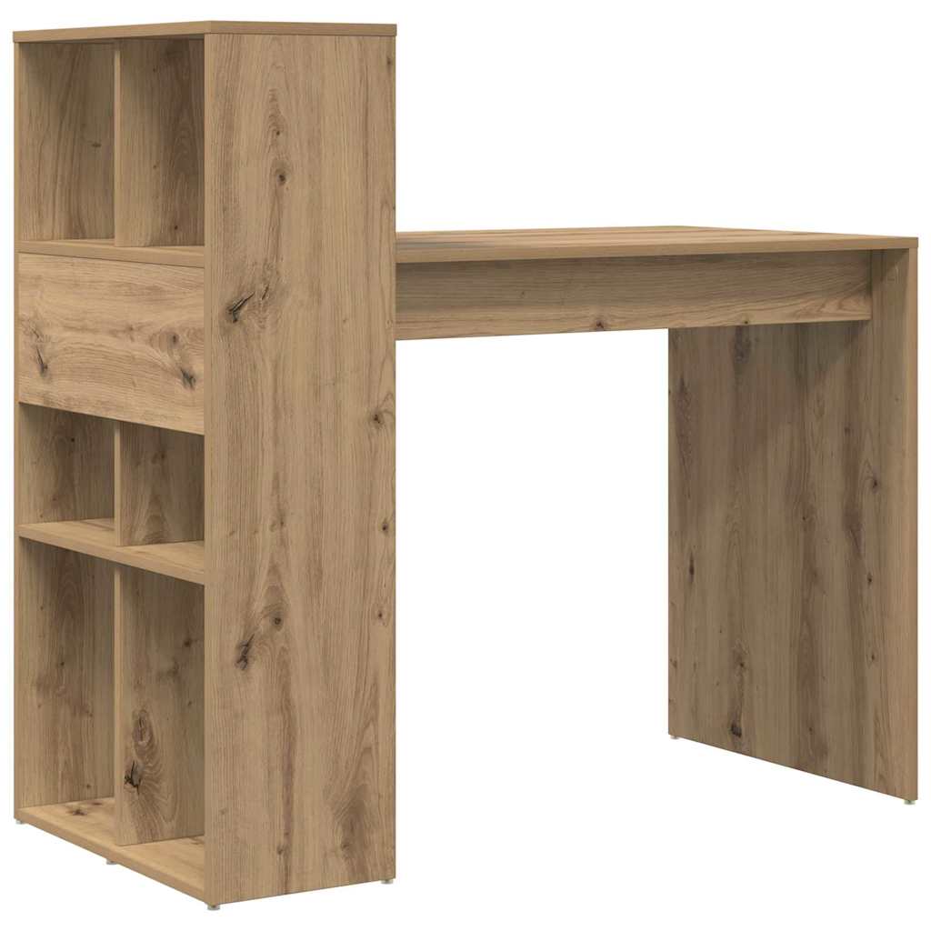 Tisch mit Regal Artisan Eiche 108 x 55 x 103,5 cm Holzwerkstoff