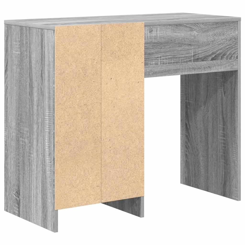 Schreibtisch Graues Sonoma 90 x 37.5 x 75 cm Holzwerkstoff