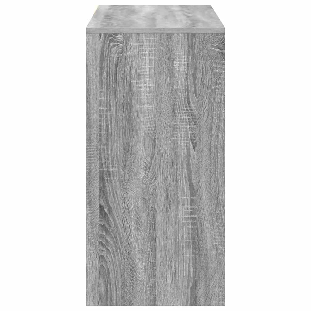 Schreibtisch Graues Sonoma 90 x 37.5 x 75 cm Holzwerkstoff