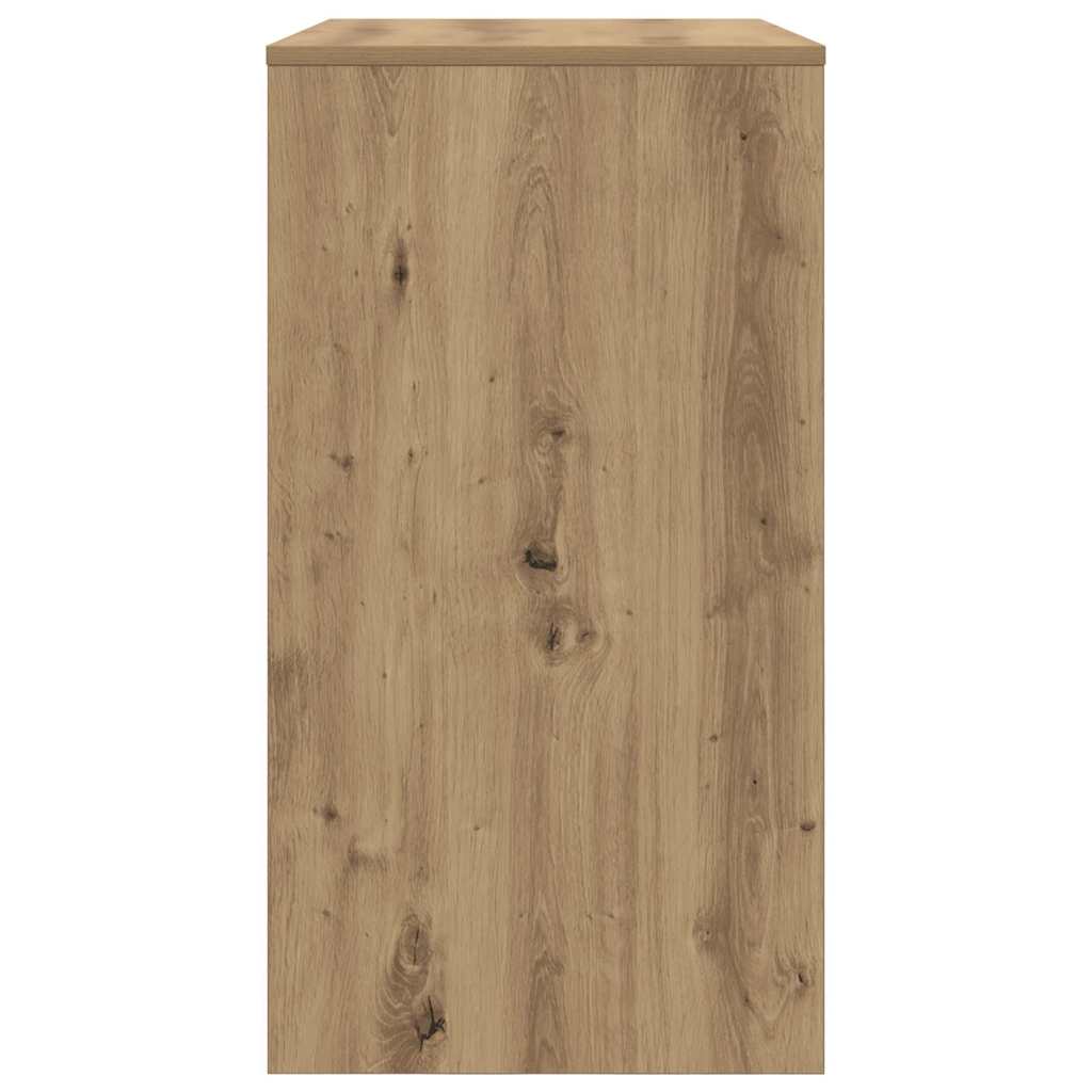 Tisch Eiche handwerklich 77,5 x 43 x 79 cm Holzwerkstoff